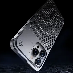 Neue Aluminium Luxus Duft Parfüm Handy hülle für iPhone 15 14 13 12 Pro Max Absturz sicherung Wasserdicht