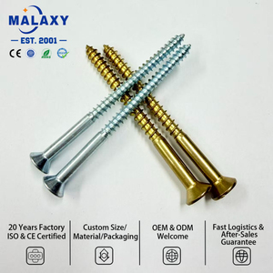 Malaxy Source Factory Direct Supply Vis à bois à tête fraisée plate en acier inoxydable 18-8, <span class=keywords><strong>traitement</strong></span> oxyde noir - Product Image 3