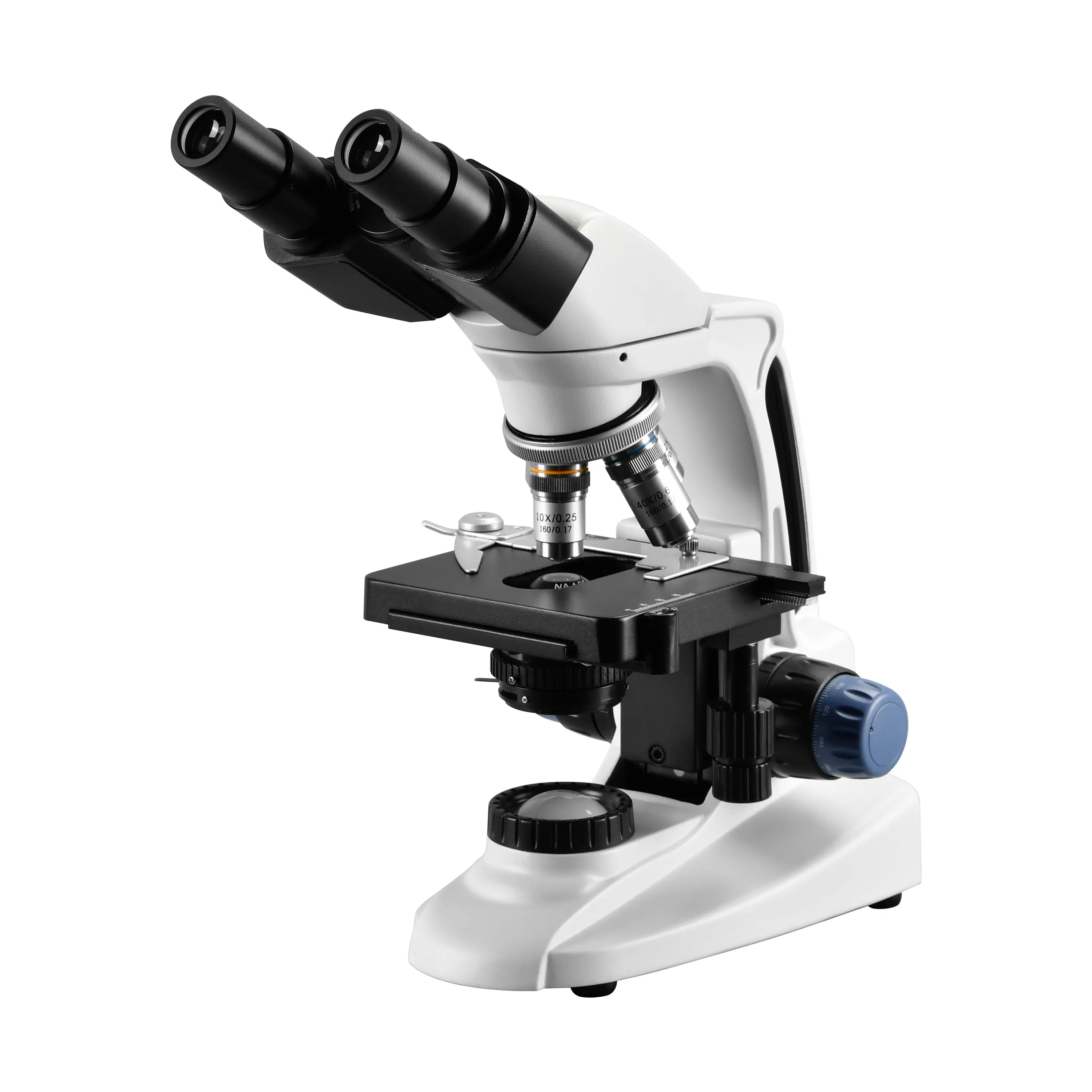 Finite mikroskop optik biologi, mikroskop laboratorium dengan 3W led dapat diisi ulang (BM-770B)