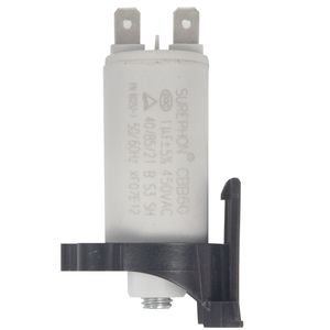 <span class=keywords><strong>Condensateur</strong></span> 2uf 10uf 450vac 250vac 50/60hz 45/70/21 <span class=keywords><strong>cbb60</strong></span> avec câble à broches - Product Image 1