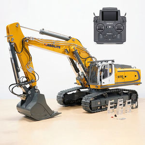 Pelle hydraulique Kabolite, métal <span class=keywords><strong>HuiNa</strong></span> <span class=keywords><strong>K970</strong></span> 1:14 18ch, grappin d'ingénierie hydraulique sans balais - Product Image 1