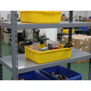 Bac de stockage industriel en plastique, boîte solide empilable et emboîtable, diverses tailles et couleurs, <span class=keywords><strong>prix</strong></span> direct usine, faible MOQ - Product Image 2