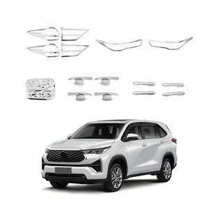 ชุดแต่งภายนอกรถยนต์พลาสติก ABS สีดำแบบครบชุด ขายดี สำหรับ Toyota Innova - Product Image 2