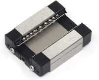 MGN12C 2kg Blok Kereta Presisi Ringan Warna Hitam untuk Rel Linier MGN12 Lebar 12mm