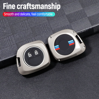 Coque de clé de voiture en alliage de zinc en silicone avec porte-clés pour Suzuki