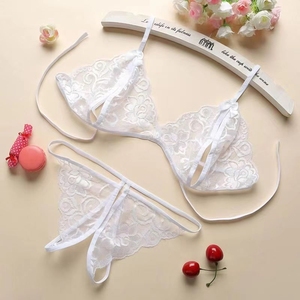 Op maat gemaakte bestseller sexy lingerie set met kant, open straps en zacht, comfortabel ontwerp voor vrouwen - Product Image 4