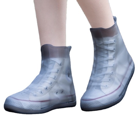 Durable TPE Material Anti-Slip Waterproof Rain Shoe Cover for All Seasons-for Winter Summer Autumn