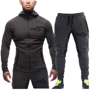 Nouvel Arrivage Survêtement Homme Personnalisé Hiver Streetwear Sportswear Doublé Imprimé Coupe Droite Fabriqué au Pakistan Vente en Gros - Product Image 2