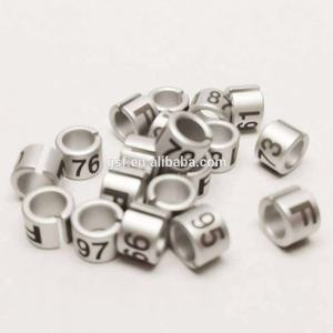 Metaal Vogelbeenring Kanarie Liefdesvogel Papegaai Vink Vogelbeenring 3mm - Product Image 2