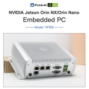 คอมพิวเตอร์อุตสาหกรรม Orin NX 16G 100T 128G พร้อมพอร์ตเครือข่ายหลายพอร์ตสำหรับขยาย AI รุ่น Plink 11F1E6 -ONX16G-128G E - Product Image 5