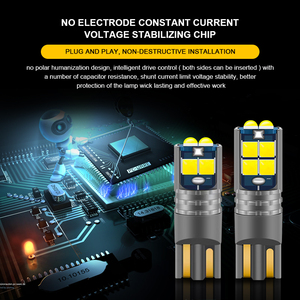 Xe LED Canbus T10 W5W 3030 6SMD 12V-24V 194 168 Tự Động Xe Nội Thất Ánh Sáng Wedge Dome đèn Đọc Sách Đèn LED Giải Phóng Mặt Bằng Ánh Sáng 6W - Product Image 4