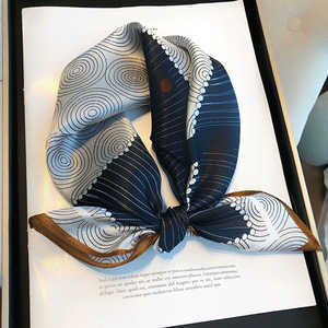 Premium Men <b>Silk</b> <b>Scarf</b> Luxury <b>Silk</b> Neck <b>Scarf</b> Elegant Gentleman Accessory for Wedding Business Occasion - Product Image 1