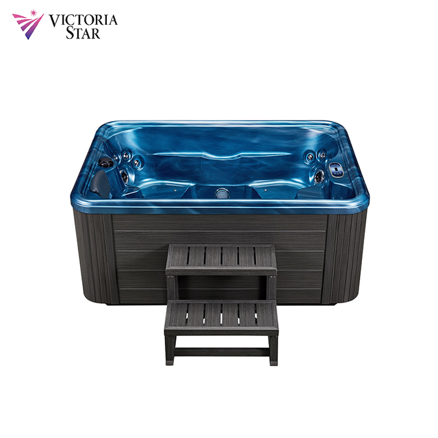 Colorful Water Features Commercial 2 Person Balboa Hot Tub Two Lounge Hot Tub Spa