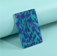 Feuilles de plastique acrylique personnalisé, feuille de cellulose de perle de coquille de tortue