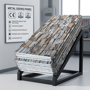 Panneaux isolants muraux alternatifs pour réfrigérateurs industriels, en acier, aluminium et mousse, pour conteneurs intérieurs, toitures extérieures et maisons - Product Image 1