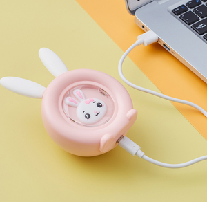 Scaldamani USB <span class=keywords><strong>Ricaricabile</strong></span> Tascabile con Design <span class=keywords><strong>a</strong></span> Coniglio, Lunga Durata della <span class=keywords><strong>Batteria</strong></span>, per l'Inverno e Attività all'Aperto - Product Image 6