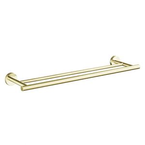 Barre à serviettes double la plus tendance, 36 pouces, en acier inoxydable 304, support à serviettes double rail noir pour salle de bain - Product Image 4
