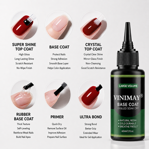 Vinimay 60ML - Preparador de Uñas, Deshidratador, Adhesivo <span class=keywords><strong>Ultra</strong></span> Fuerte, Personaliza tu Logotipo, Capa Superior Sin Limpieza, Capa Base para Salón - Product Image 6