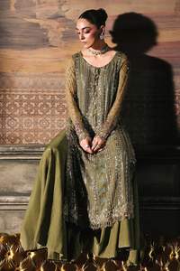 Traje de 3 piezas sin coser de chifón bordado de lujo Charizma – Colección Dastan‑e‑Jashan |   Ropa Formal Pakistaní de Primera Calidad - Product Image 4