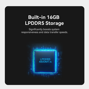 Beelink ME Mini N150 Mini PC con Processore Intel Twin Lake, LPDDR5 16G 1TB, WiFi6, BT5.2, 4K HDMI, DP, Type C, USB - Product Image 6