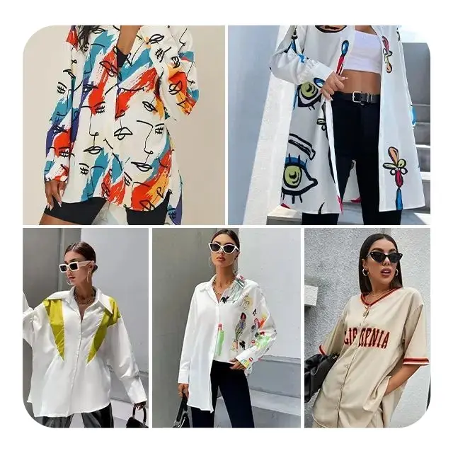 Women's mixed wholesale custom women oversized used clothes female apparel stock
