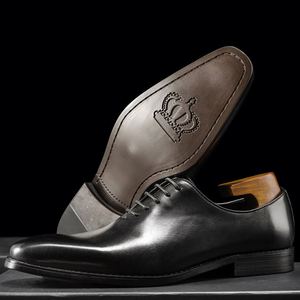 Nouvelles Chaussures Habillées Homme 2025 de Haute Qualité à Enfiler, Bout Carré, pour Mariage Britannique – Collection Automne - Product Image 5
