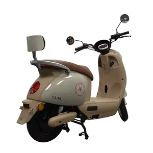 Venta al por mayor de fábrica Scooter ciclomotor eléctrico de dos ruedas con pedales 55km de largo alcance y batería extraíble de 60V - Product Image 5