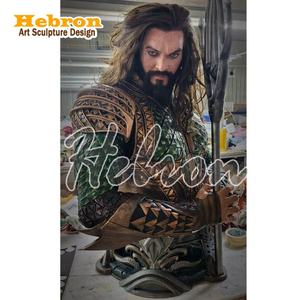 Nuevo Busto Coleccionable de Aquaman <span class=keywords><strong>Arthur</strong></span> de DC Comics, en Stock, Regalo de Cumpleaños, Escultura de Resina de la Liga de la Justicia - Product Image 5