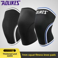 Genouillères de protection en néoprène 7 mm pour plongée sous pression, musculation, fitness, entraînement de force, modèle HX-7903, sans origine