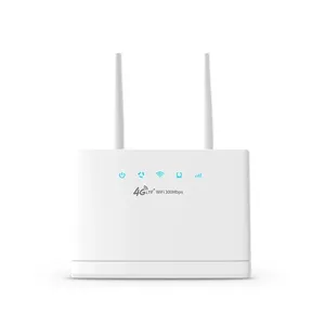 3G 4G LTE CPE WiFi Wireless Router With SimCard Slot 300Mbps Mobile Hotspot Router