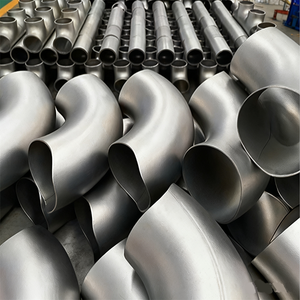 Coude à 90 degrés à rayon long en acier inoxydable 316/316L ASME B16.9 A/SA403, soudé, résistant à la corrosion, raccord de tuyauterie - Product Image 3