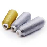 Hongqiao Good Quality Metallic Embroidery Crochet Thread 150D/2 100% Polyester Eco-Friendly Filament Yarn Sewing Garment