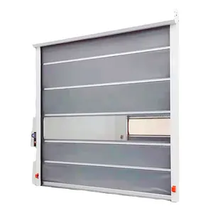 Automatic Rapid Stainless Steel High Speed PVC Roller Shutter Fast Rolling Door