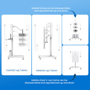휴대용 의료 엑스레이 방사선 촬영기 이동식 디지털 엑스레이 장비 경량 이동식 가슴 엑스레이 프레임 - Product Image 3
