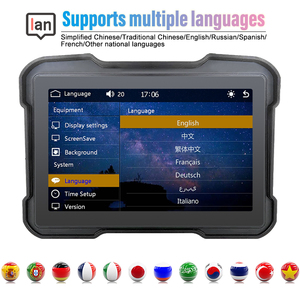 5 "IPS màn hình cảm ứng không thấm nước xe máy di động không dây Carplay & Android Màn hình tự động GPS navigation cho xe máy - Product Image 6