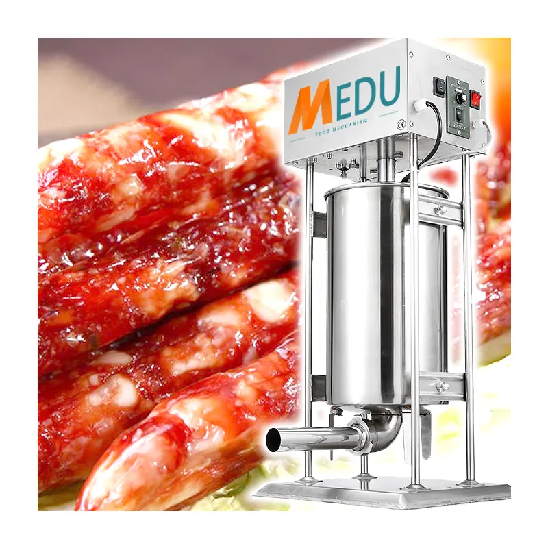 2022 rz-gcqd electric hydraulic hot sale vacuum sausage stuffer for sale for sale meat filler fast filling tool stainless steel