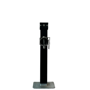 Новый подъемник Chenwei Black Powder для прицепов и кемперов, ручной, круглый, мини, грузоподъемность 5000 фунтов, высота подъема 15 дюймов, для бездорожья - Product Image 3