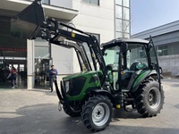 Haute qualité YUCHAI YTO Euro 5 COC moteur 25HP-160HP 4WD tracteur à roue agricole usine alimentation directe boîte de vitesses