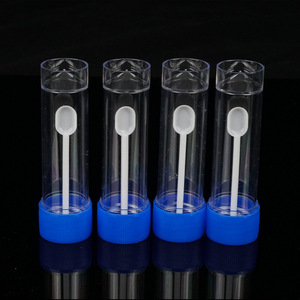 Vaso recolector de heces Chengbao de 25 ml con cuchara y tapa de rosca para uso médico - Product Image 3