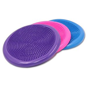 قرص توازن خفيف الوزن ممتاز من Cosmo لإعادة تأهيل اليوجا مضاد للإنزلاق مادة PVC متينة معدات تدريب منزلية/صالة ألعاب رياضية - Product Image 2