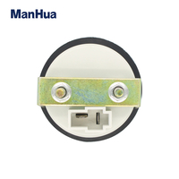 ManHua MH748A Compteur horaire 10-80VDC pour moteur de bateau marin, véhicule, camion, jauge ronde étanche Compteur horaire