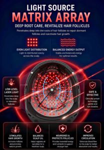 <span class=keywords><strong>Casque</strong></span> laser Kernel 650nm pour stimuler les follicules pileux, améliorer la circulation du cuir chevelu chez les hommes et les femmes, alopécie androgène - Product Image 3