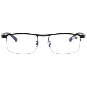 Venta caliente lentes fotocromáticas gafas de lectura TR marco de metal hombres auto zoom gafas de lectura progresivas - Product Image 3