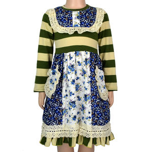 Robe tricotée pour bébé nouveau-né, style jupe à volants, avec grande poche, personnalisable par impression numérique, mignonne - Product Image 3