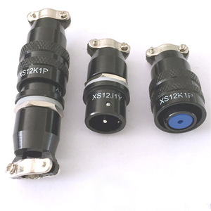 Conectores de precisión CSP serie XS12, conector circular de aviación de 2, 3, 4 y 5 pines para cableado eléctrico - Product Image 1