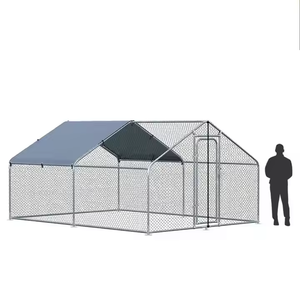 <span class=keywords><strong>Poulailler</strong></span> en métal mobile à vendre, barrière et enclos pour poulets - Product Image 1