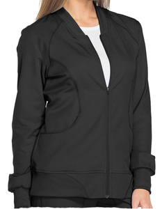 Blouse médicale Fit Doctor avec tissu Spandex/Polyester, douce, respirante et au design professionnel moderne - Product Image 1