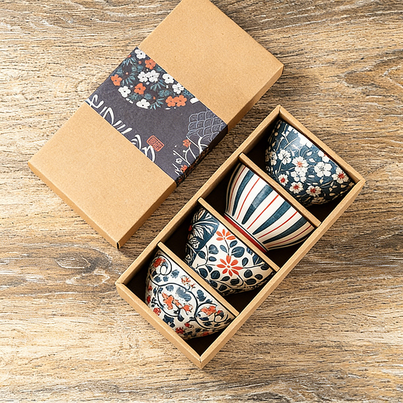 ชามเรนโบว์ 4 ใบ