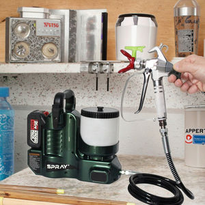 Pulvérisateur Airless Portable à Batterie Haute Qualité 2024 pour <span class=keywords><strong>Peinture</strong></span> Émulsion et <span class=keywords><strong>Peinture</strong></span> à l'Huile pour Plafonds et Murs - Product Image 2