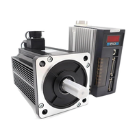Kit Motor 80ST-M02430 Kabel Motor Terlindungi + Driver AASD 15A V6.3.1 Putih untuk Sim Racing
